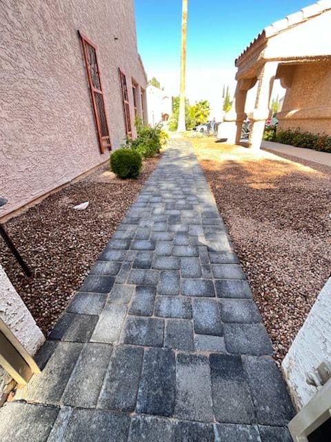 Gallery photos for Stylish Paver Walkway in Summerlin: Image #1