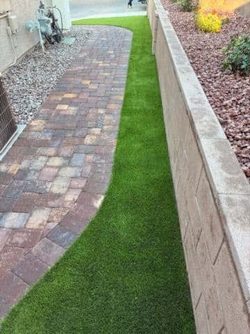Gallery photos for Modern Artificial Turf Transformation in Henderson: Image #1