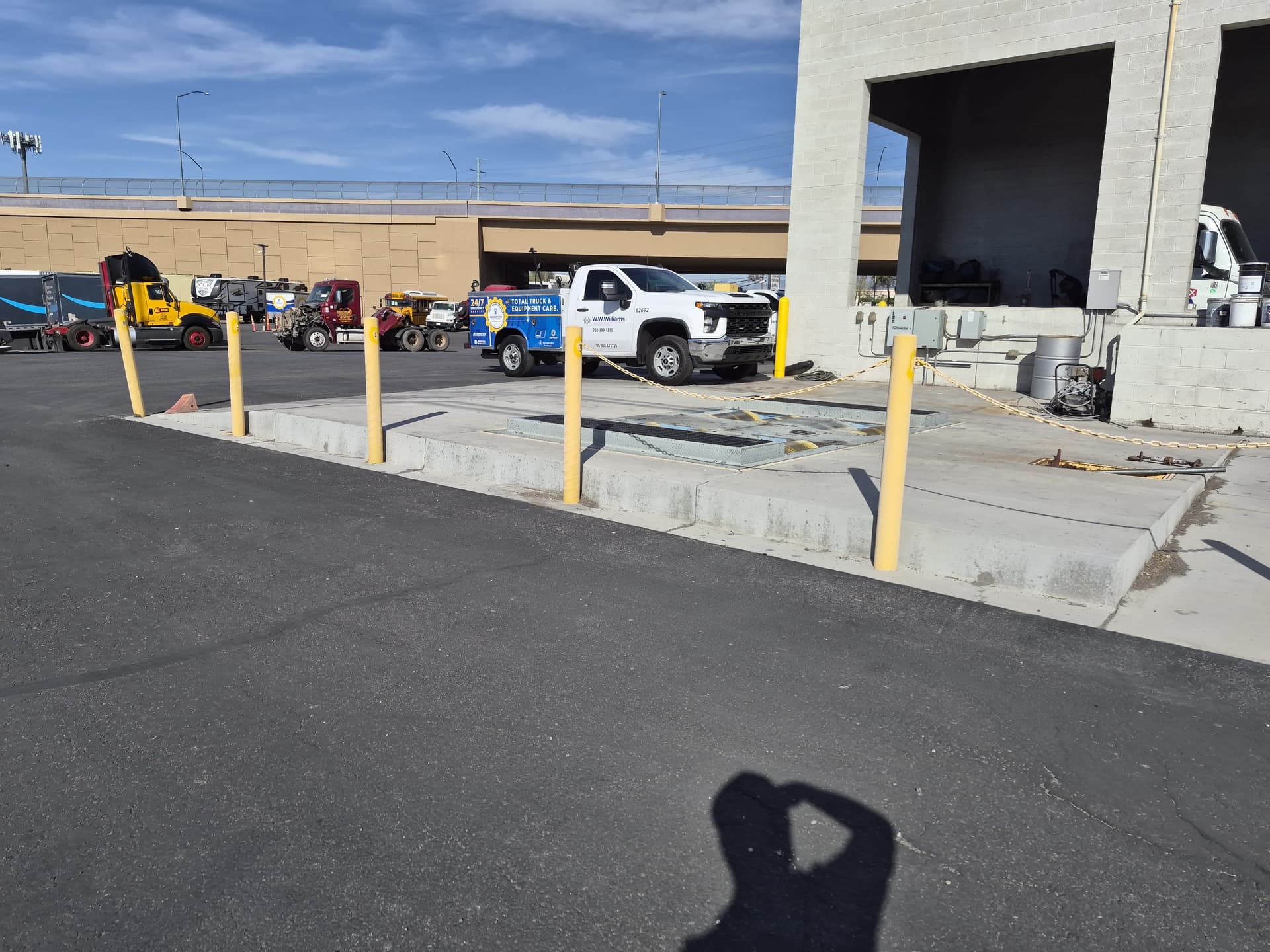 Gallery photos for Commercial Landscaping Maintenance at a Large Las Vegas Truck Facility: Image #3