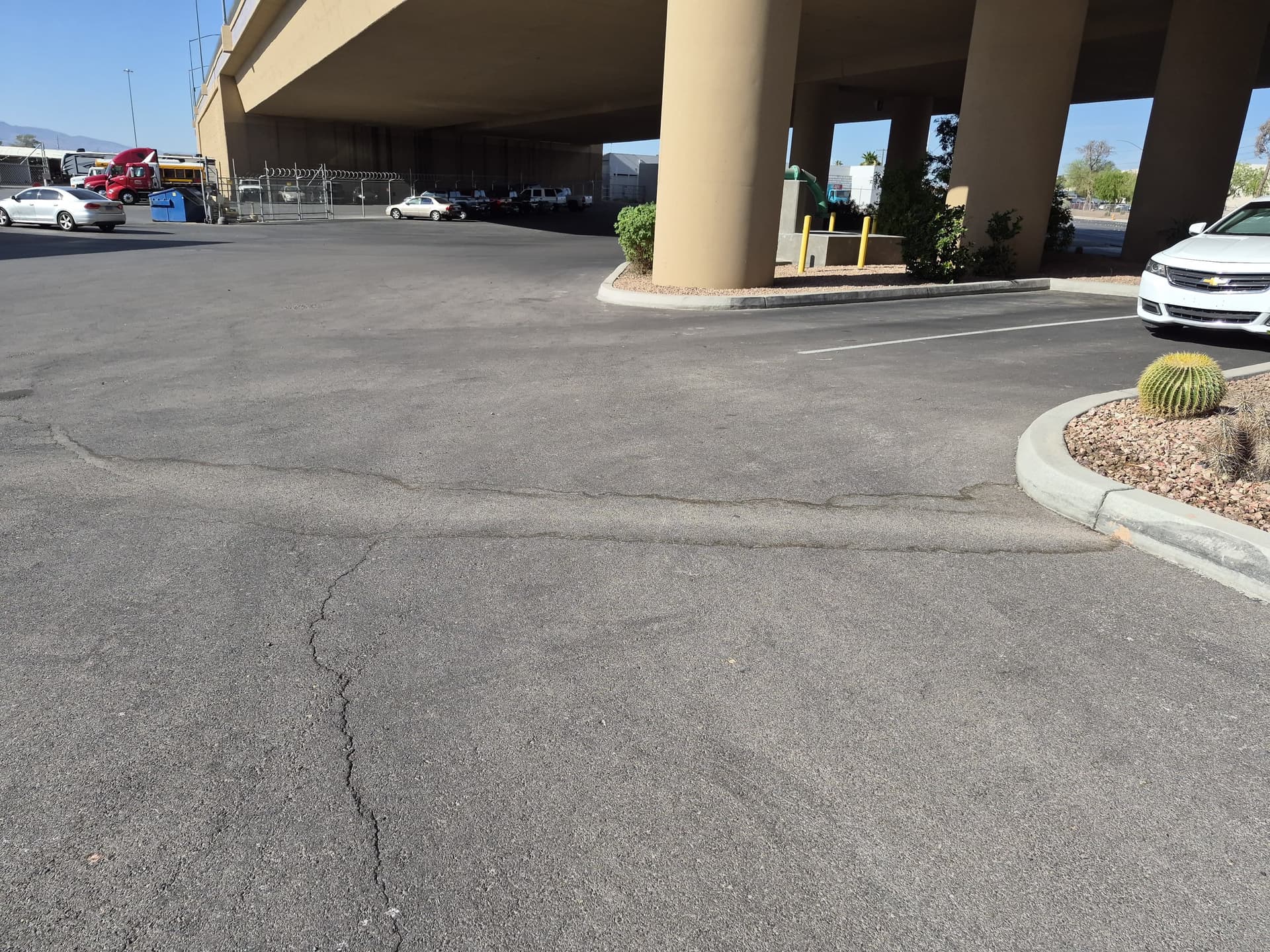 Gallery photos for Commercial Landscaping Maintenance at a Large Las Vegas Truck Facility: Image #2